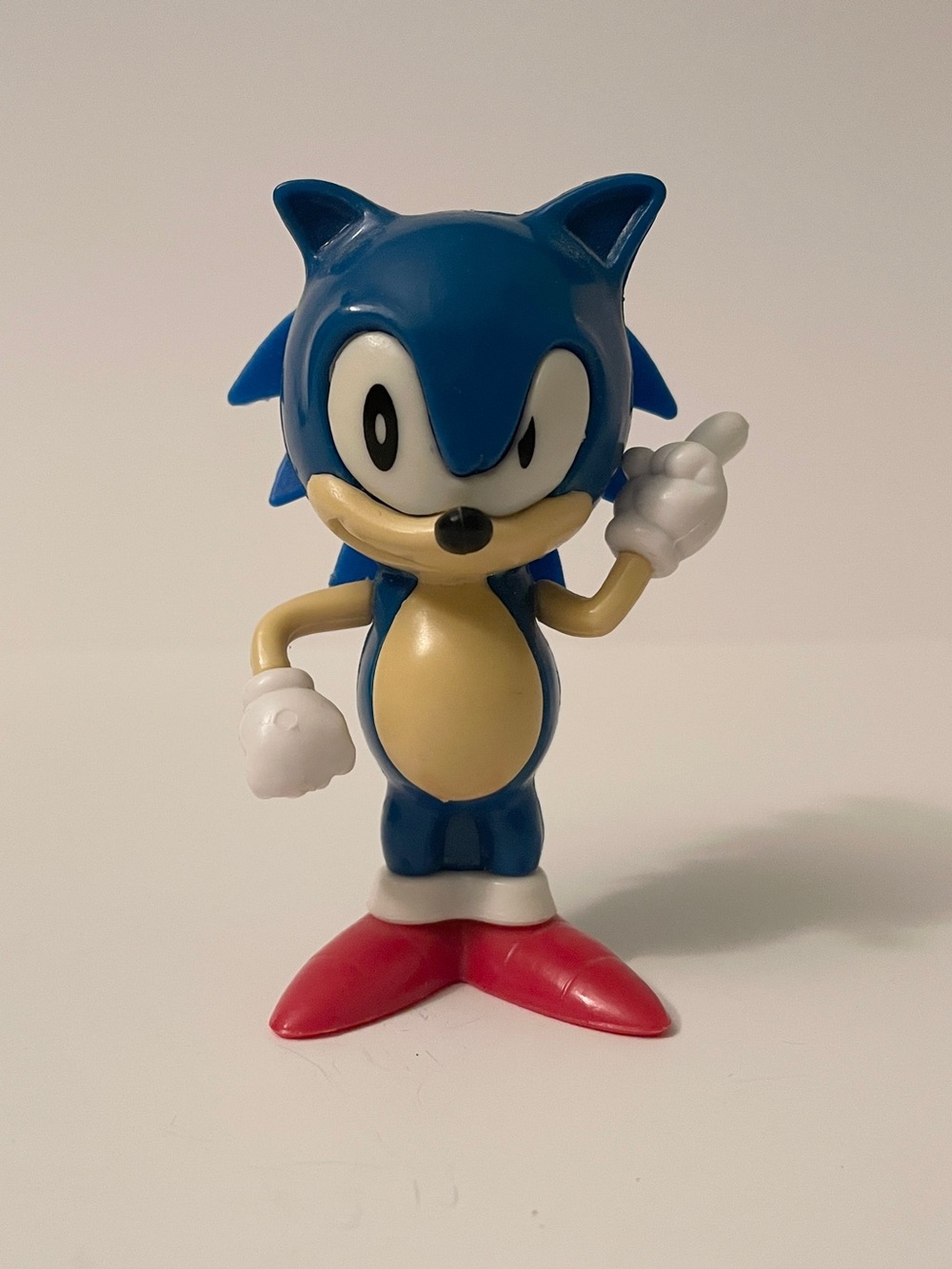 Vintage 1993 SEGA Sonic The Hedgehog PVC Figure Retro Toy Collectible